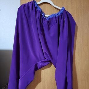 Purple harem pants, S-XL